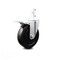 Service Caster 5 Inch Hard Rubber Swivel 3/4 Inch Square Stem Caster with Total Lock Brake SCC SCC-SQTTL20S514-HRS-34 - alternate 2